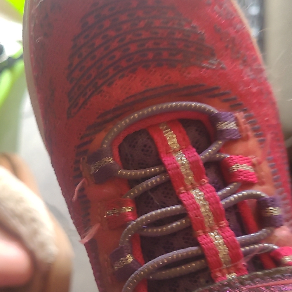 one 5 one Red and Purple Women's Shoe